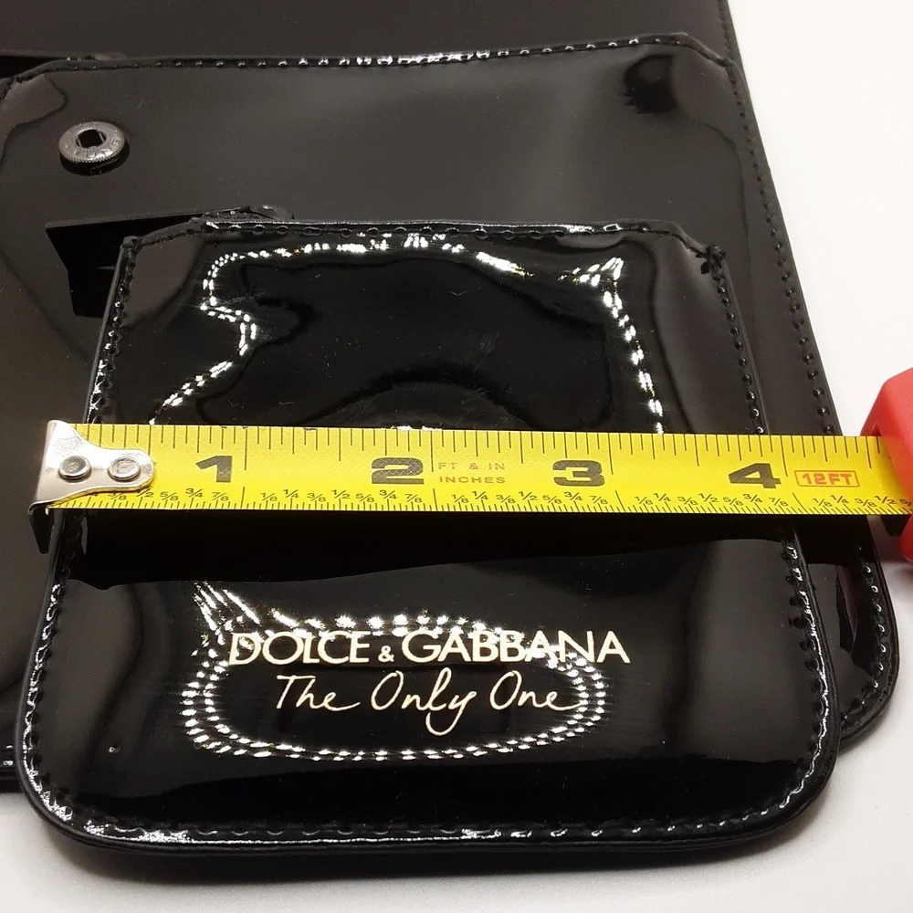 Dolce & Gabbana The One Black Patent Wristlet Set